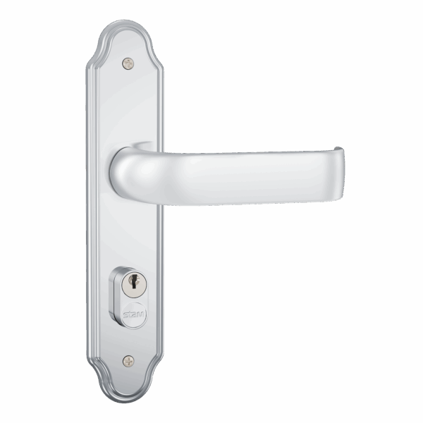 Fechadura 803/39 Cromado Espelho de Inox